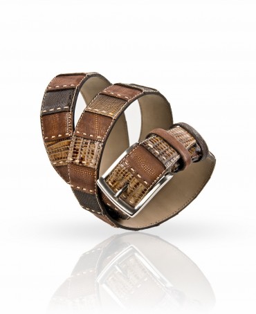 Ремень Унисекс 4075/40/Bi.Iguana.Tortora